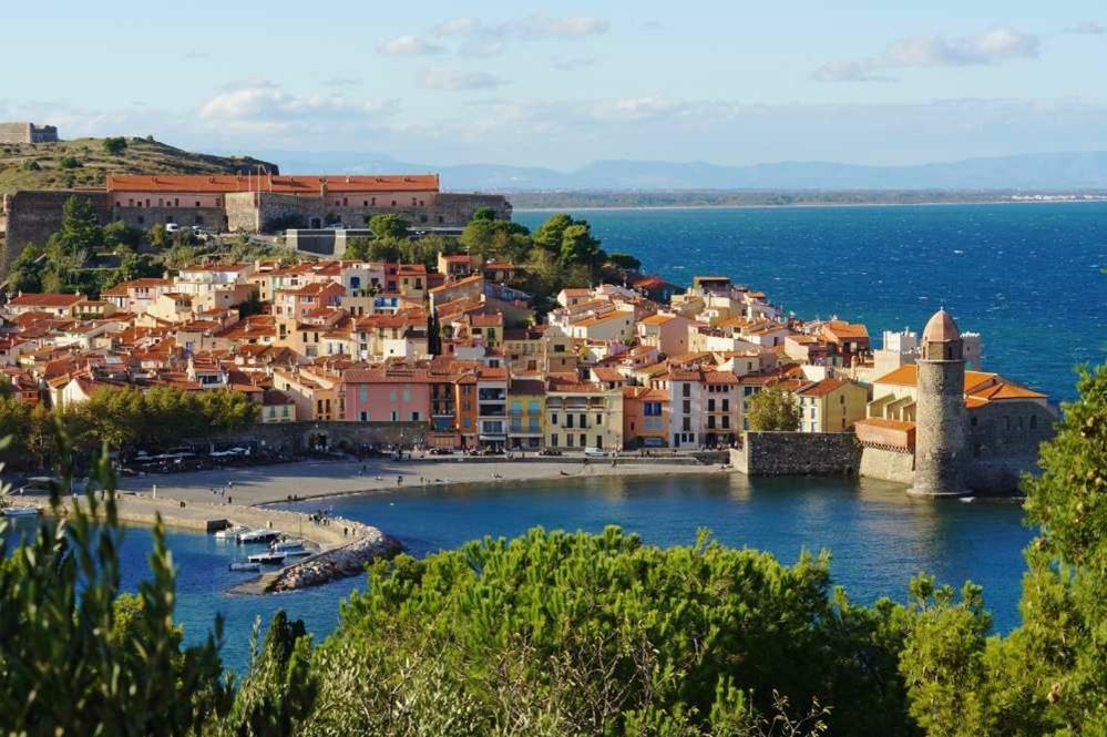 Gite Le Chalet Des Milles Et Un Chemins Castelnou 外观 照片
