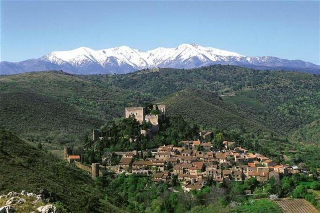 Gite Le Chalet Des Milles Et Un Chemins Castelnou 外观 照片