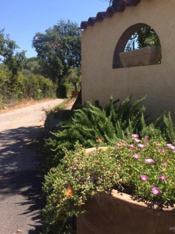 Gite Le Chalet Des Milles Et Un Chemins Castelnou 外观 照片